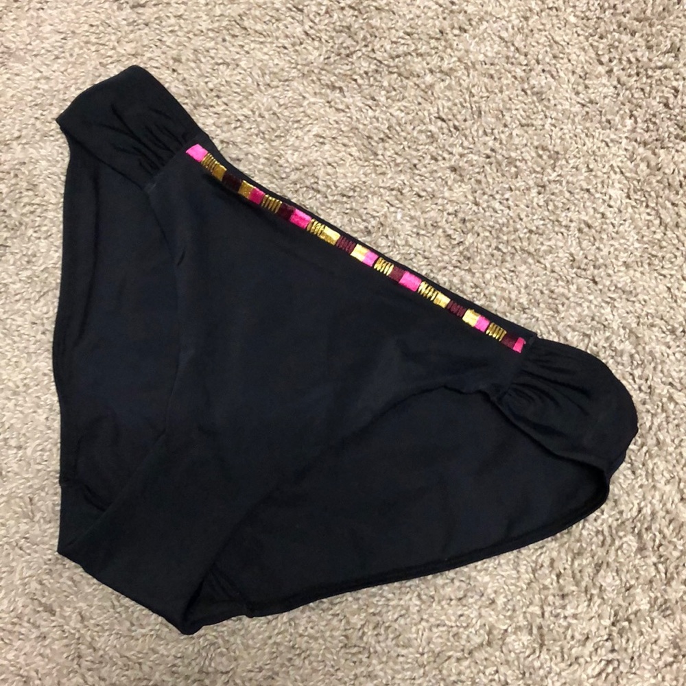 Black W/Gold&Pink Embellished Detailed Waist LRG